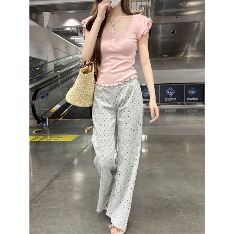 [Giảm giá 50%] Áo thun nữ màu xám slim fit, hai lớp, chất liệu thân thiện với làn da