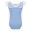 Nyeemya Trẻ Em Bé Gái Không Tay Lưới Xù Ballet Leotard Cổ Tròn Bấm Nút Đáy Leotard Cho Thể Dục Vũ Thực Hành Hiệu Suất