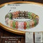 Unisex Abacus Bead Vòng tay pha lê mã não đầy màu sắc - Hạt thủy tinh nứt nhiều màu - Loại bỏ bằng tay Năng lượng âm - Thời trang Unisex mùa hè