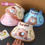 Mũ quạt Capybara mới 2026 để chống nắng ngoài trời, Mũ quạt trẻ em Open-Top