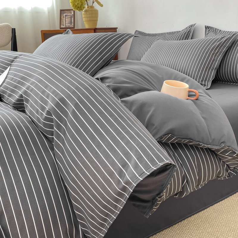 Bộ drap giường 4 món chất liệu cao cấp không gây dị ứng da an toàn sức khỏe