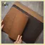 B & N 1 Cái Nhẹ Sang Trọng Da Chắc Chắn Placemat Cà Phê Nâu PU Bàn Thảm Chống Thấm Nước Tấm Cách Nhiệt Tấm Bát Pad Trang Trí Bàn.