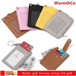 WARMTHCO Ví đựng tiền xu Bao đựng thẻ xe buýt Móc khóa làm việc văn phòng