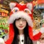 Mũ nhảy sư tử FUJIZOU, Bịt tai dày Mũ đỏ năm mới, Tai Kawaii có thể di chuyển phong cách mềm mại Bò sang trọng Nữ / Bé gái