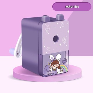 Gọt Bút Chì Mini Cute Hình Hoạt Hình – Chuốt Chì Nhỏ Gọn, Lưỡi Sắt Sắc Nét, Gọt Siêu Mịn Cho Bé Đi Học