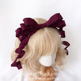 Búp bê cổ điển phong cách vintage có mũ và nơ tóc băng đô - Sản phẩm hàng ngày