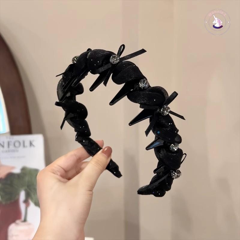 Băng đô lưới dành cho nữ - Phụ kiện tóc cao Băng đô co giãn