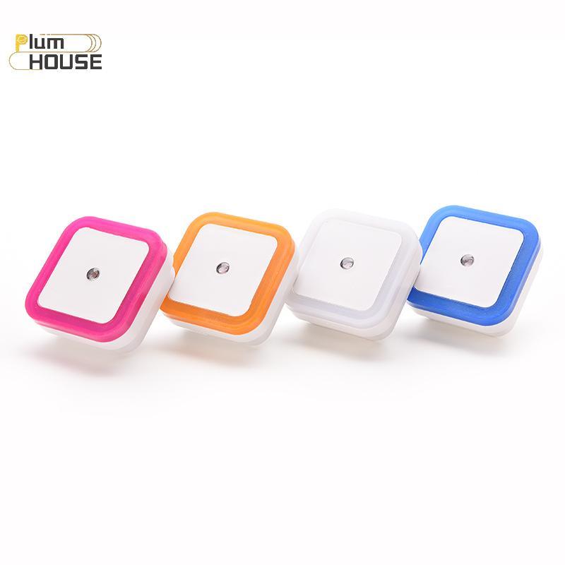 PlumHOUSE Đèn LED tự động Điều khiển cảm biến cảm ứng Phòng ngủ Đèn ngủ Đèn ngủ US Plug VN