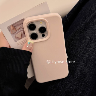 Ốp Điện Thoại Tối Giản Màu Trơn Cho iPhone 17ProMax 17Po 17 16ProMax 16Pro 16 15ProMax 15Pro 15 14ProMax 14Pro 14 13ProMax 13Pro 13 12 Apple iPhone Case Silicone 13 Chống Rơi TPU
