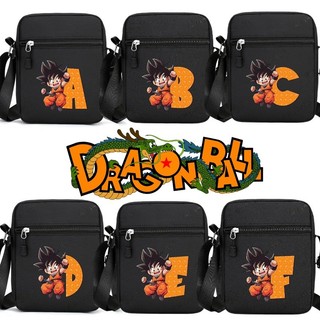Dragon Ball Túi Đeo Vai Chữ A ~ Z Thời Trang Nhỏ Vuông Túi Đeo Ngang Túi Vải Quà Tặng Sinh Nhật Du Lịch Đa Năng