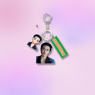 CORTIS Keychain 3pcs/Set Character Acrylic Printing Pendant Bag Accessories Key Ring James Martin Juhoon Fan