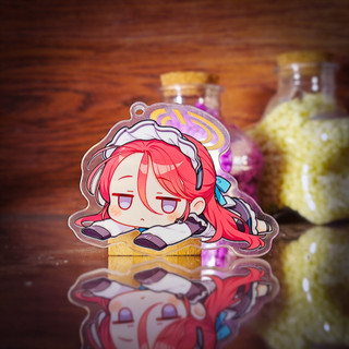 Móc khóa Anime Hanaoka Yuzu Tendou Aris ‌Xanh Lưu Trữ Nam Móc Chìa Khóa Cho Nữ Hoạt Hình Kawaii Hình Acrylic Móc Khóa Mặt Dây Chuyền Quà Tặng