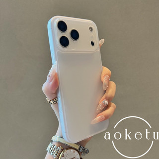Màu sắc tương phản trong suốt đơn giản phù hợp với vỏ điện thoại iPhone 17 Promax, vỏ mềm chống rơi cá nhân hóa Apple 16 Pro, vỏ mềm bao gồm tất cả 14 / 13 / 12