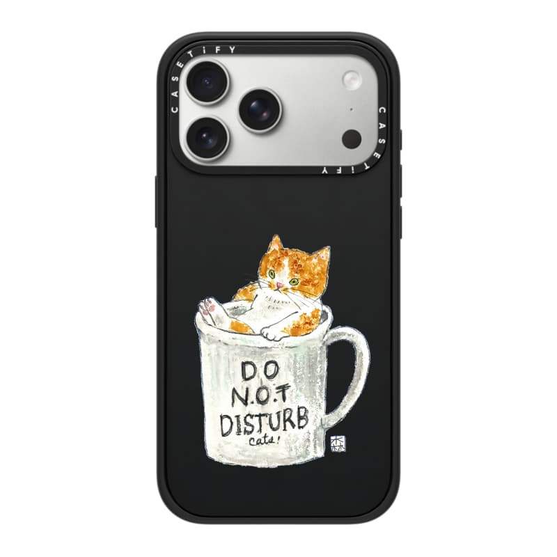 CASECASE X Không Làm phiền Mèo Ốp Lưng Máy Ảnh Trắng Vòng Phiên Bản Mờ Đen Cứng Hút Từ Tính Tác Động Dành Cho Apple IPhone 13 14 15 16 17 Pro Max Air Plus Có Hộp