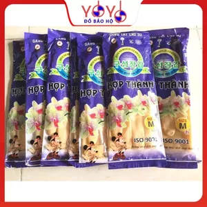 10 ĐÔI GĂNG tay cao su Hợp thành - gang tay rửa chén bát dai bền size S,M,L