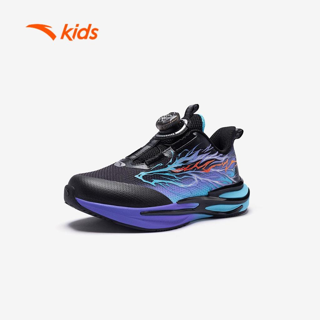 ANTA Kids Red Flame 6.0 Giày Chạy Thể Thao Bé Trai Đế Êm Nhẹ, Chạy Nhảy Vận Động Thoải Mái, Khóa Xoay Tiện Lợi 3126A9902