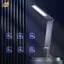 Đèn bàn LED có thể gập lại Phòng học đọc sách với 3 cấp độ sáng 3 màu Quà tặng nhẹ Nhà ký túc xá Sách đọc sách