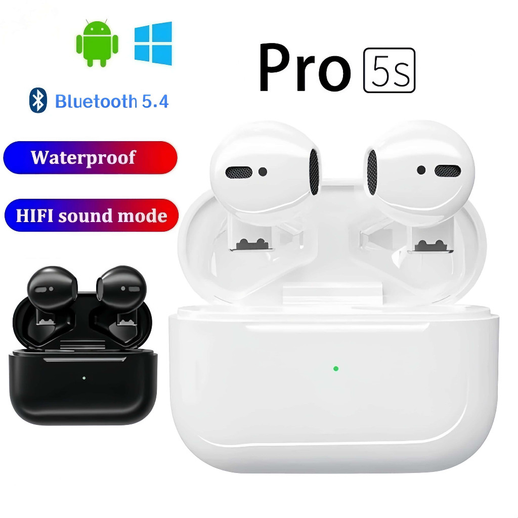 Tai nghe PRO5S chống nước, âm thanh nổi Hi-Fi, mic tích hợp
