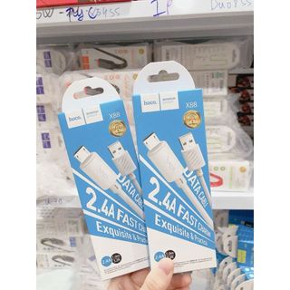 BH 6T Cáp Sạc Nhanh HOCO X88 2.4A, USB to Micro USB, Dài 1m, Truyền Dữ Liệu & Sạc Nhanh (phukienmk10)