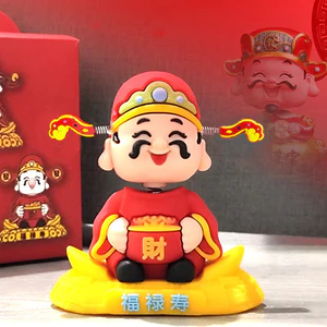 Thần Tài Đồ Trang Trí Xe Di Chuyển Đầu Tiền Nhà Xe Quốc Gia Hợp Thời Trang Sáng Tạo Di Chuyển Tai Thần Tài Đồ Trang Trí Văn Phòng Để Bàn 7XM