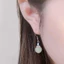 Bông Tai Chalcedony Phong Cách Nữ, Kiểu Dáng Độc Đáo Inspired by Trung Hoa Mới