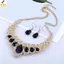 Bộ trang sức kim cương lấp lánh bằng kim loại thời trang, phù hợp cho các bữa tiệc và là món quà tặng mới