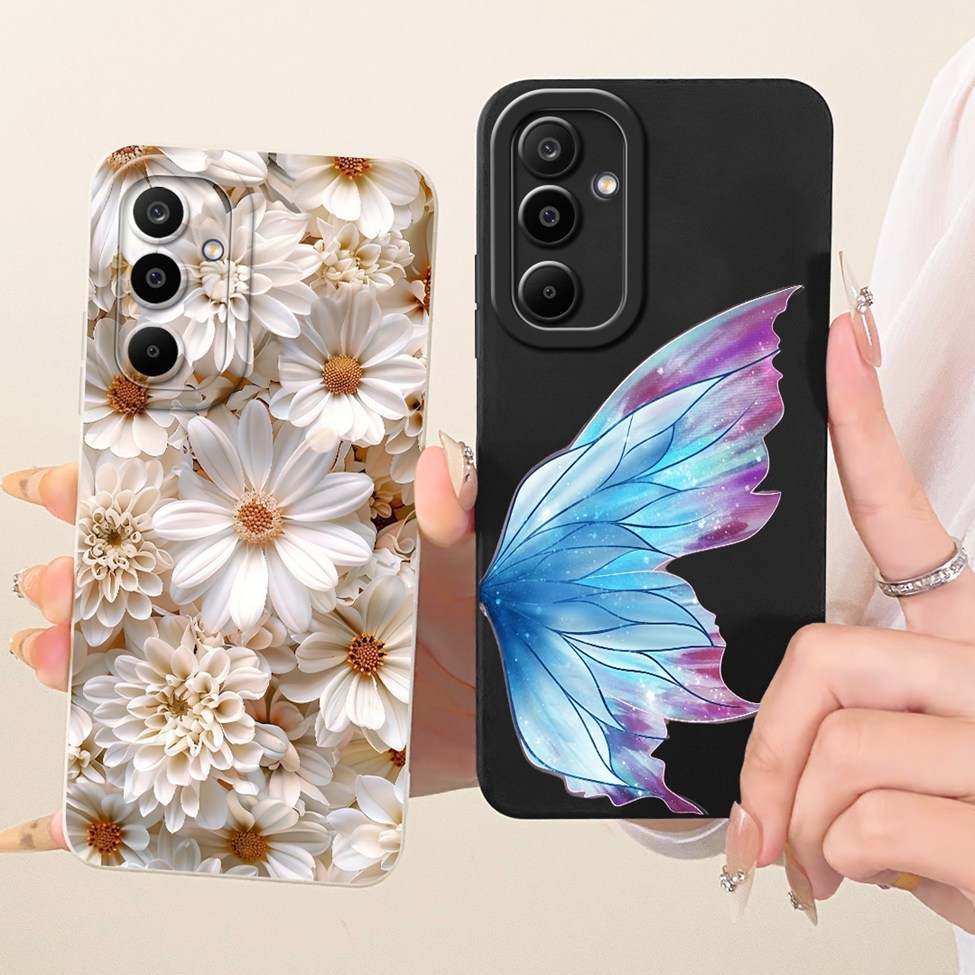 Dành Cho Samsung Galaxy M16 5G M166P Ốp Lưng Cho Samsung Galaxy F16 5G E166P Ốp Điện Thoại Silicon Sơn Ngộ nghĩnh Dễ Thương
