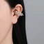 Yoo Ear Clip Khóa hoa Zircons lấp lánh cho phụ kiện tai nghe FreeClip 1 2