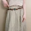 Thắt lưng bohemian phong cách dân tộc retro, nhiều lớp đính hạt - phù hợp với quần áo phụ kiện