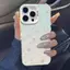 Ngôi sao gradient xanh Ốp lưng iPhone 17/16/15/17 Pro, dễ thương, chống sốc, mẫu mới nhất