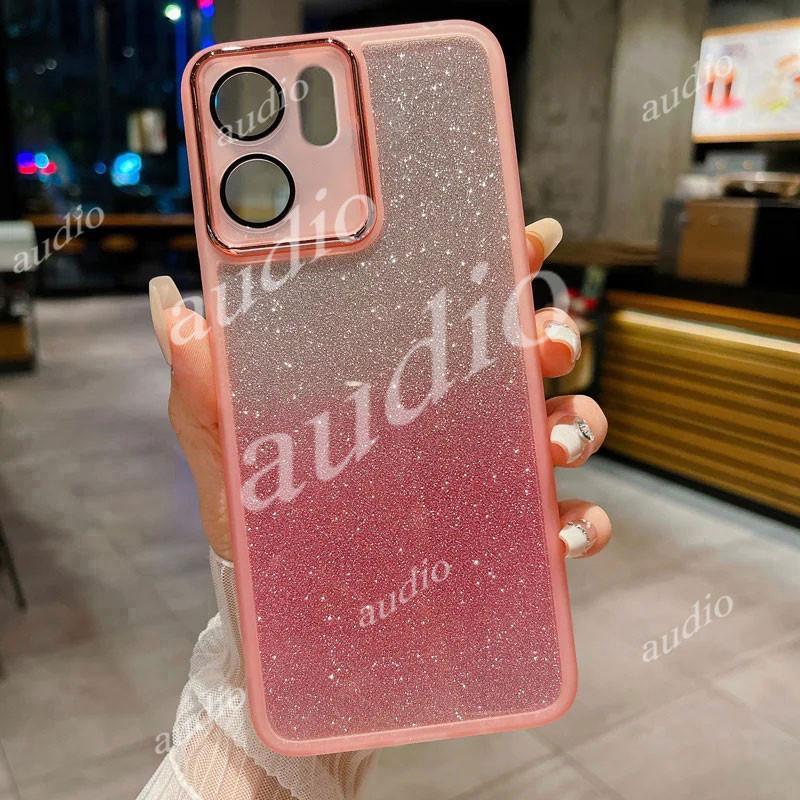 HONOR 500 Smart 5G Bling Long Lanh Dành Cho Honor 500 Smart Honor500 Smart 5G Vỏ Chống Sốc Trong Suốt Trong Suốt Với Full Bảo Vệ Ống Kính Máy Ảnh Ốp điện thoại Cho Honor 500Smart 5G