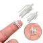 PWSEND 10 / 100 Chiếc Nhân Vật Xây Dựng Nhân Vật, Mô Hình Mô Phỏng Thu Nhỏ Màu Trắng Nhựa, 1: 75 / 1: 50 / 1: 42 / 1: 30 / 1: 25 Tỉ Lệ 1: 300 / 1: 200 / 1: 100 / 1: 150 Hành Khách Xe Lửa Phong Cảnh