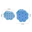 Ví Silicon AFTEROF, Ví Đựng Tiền Xu Silicon Mềm Hoa Mây, Túi Sắp Xếp Kích Thước Mini Dây Kéo Đóng Lỗ Dễ Thương Đựng Thẻ Trẻ Em