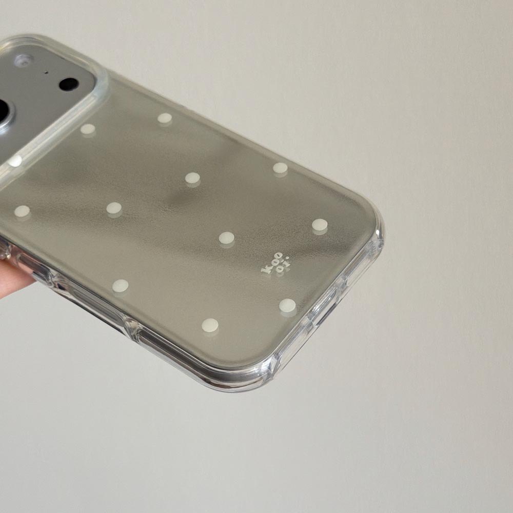 Ốp Lưng Cứng Tương Thích Với iPhone 13 14 14Pro 14ProMax 15 15Pro 15ProMax 16 16Pro 16ProMax 17 17Pro 17ProMax Ốp Họa Tiết Điểm Sóng Xanh