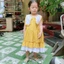 Váy Bé Gái HÀN Quốc cao cấp Cổ Sen Hồng Phấn 11-20kg, đầm cho bé gái siêu cute 2 3 4 6 tuổi berie