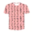 2026 Mới Họa Tiết Tamil In 3D Unisex Thời Trang Tay Ngắn Cổ Tròn