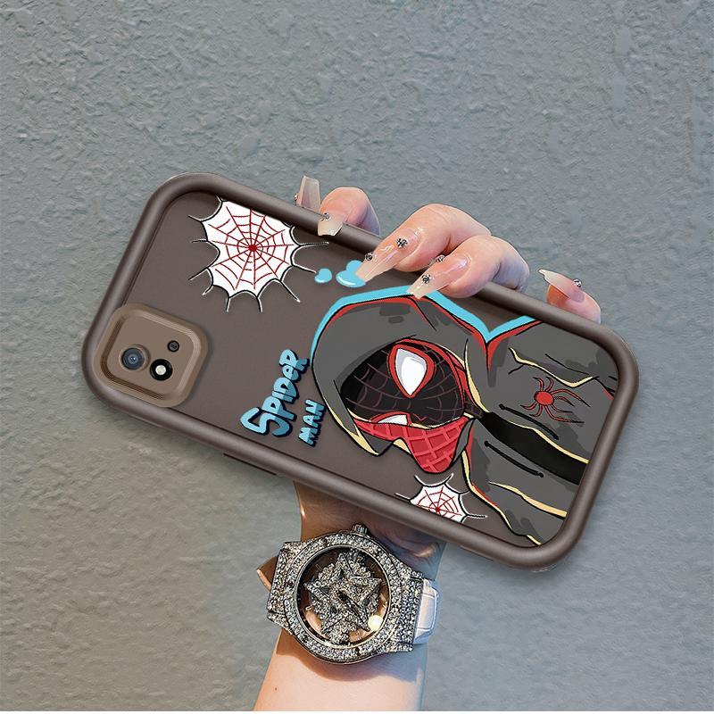 Ốp Lưng Cho Realme C20 C20A C11 2021 Hoạt Hình Phụ Kiện Silicon Mềm Ốp lưng TPU Spider Man Cool Boy Angel Eye Chống Sốc Ốp Lưng