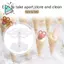 1 Cái 6 Lỗ Acrylic Kem Nón Đứng Trong Suốt