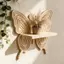 Kệ nổi bằng gỗ hình con bướm Kệ sắp xếp treo tường cho sách Trang trí phòng và lưu trữ nội thất