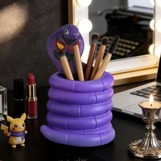 Pokémon Pokémon Pokémon Abo Monster Cobra Hình Hộp Đựng Bút Hoạt Hình Ngoại Vi Giá Trị Cao Hộ Gia Đình Để Bàn Đồ Lặt Vặt Hộp Đựng Bút Mỹ Phẩm