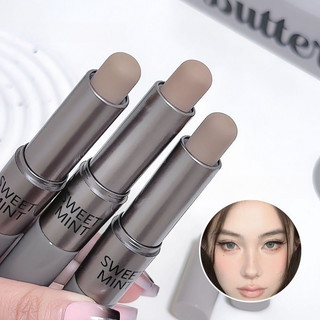 SWEETMINT Contour Stick Cung cấp hiệu ứng kép để định hình khuôn mặt Tạo đường viền ba chiều không thấm nước và lâu trôi và có thể sử dụng để điêu khắc thanh viền mũi