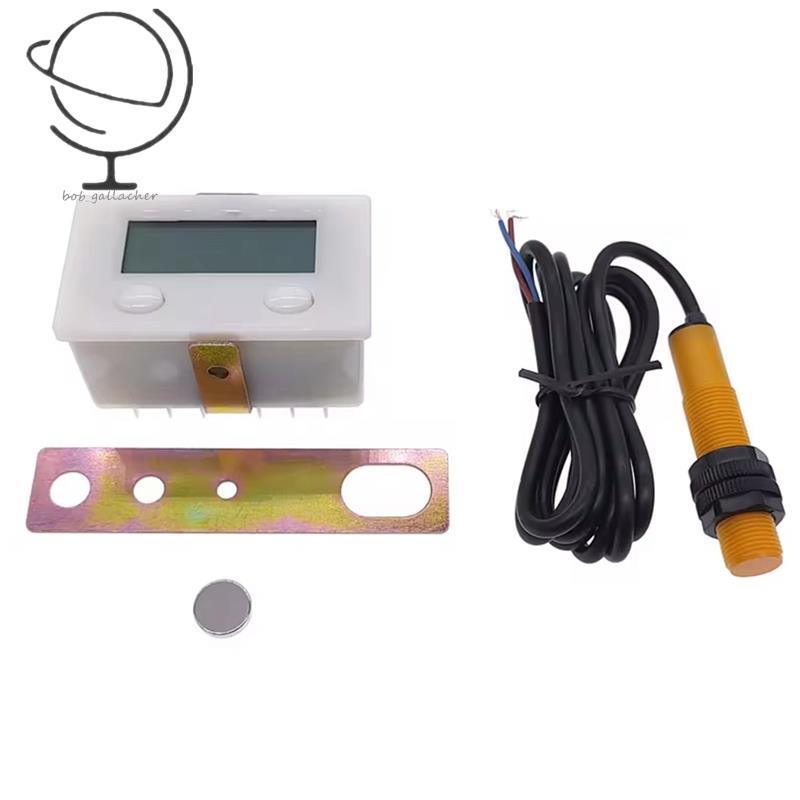 Điện tử kỹ thuật số 5 Bộ đếm màn hình Cảm biến công nghiệp tiệm cận Bộ đếm đục lỗ Bộ đếm cảm ứng tự động