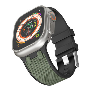 Dây đeo silicon thể thao Farmhouse Oak cho Apple Watch Ultra 42 / 44 / 45 / 49 / 46mm i-watch Series Ultra11 / 10 / 9 / 8 / 7 / 6 / 5 / 4 / 3 / 2 / 1