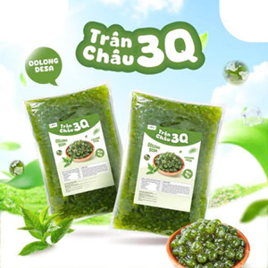 Trân Châu 3Q Desa Olong Đậm Vị 1Kg, Trân Châu Sẵn Dùng, Giòn Ngon Cho Trà Sữa & Đồ Uống