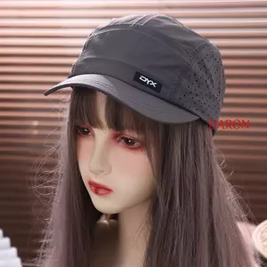 Mũ bóng chày ngắn vành DARON, Mũ lưới nam siêu mỏng thoáng khí, Kem chống nắng thông thường Đạt đỉnh mềm mại Nhanh khô Mũ bố mùa hè