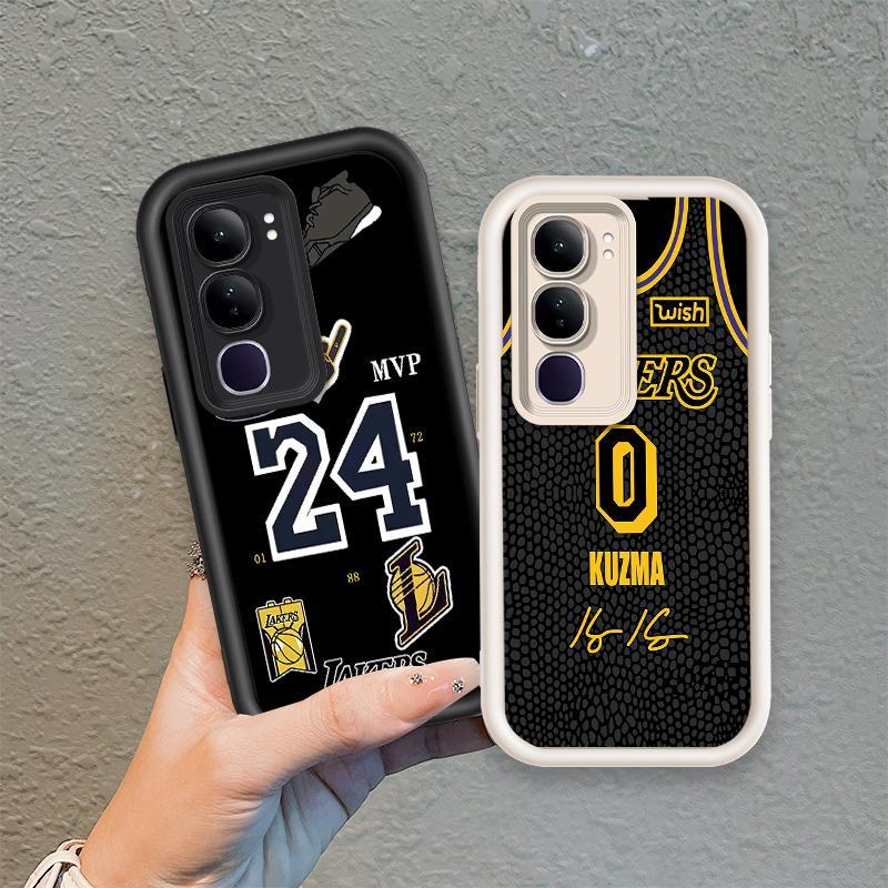 Ốp Lưng Cho VIVO Y19S Pro Y29 4G Hoạt Hình Silicon Mềm Ốp lưng TPU NO.0 24 Bóng Rổ Cậu Bé Kobe Thiên Thần Mắt Chống Sốc Ốp Lưng