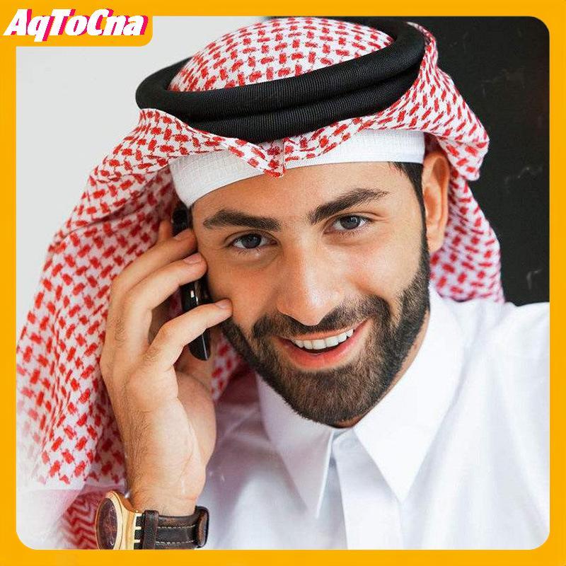 Khăn Turban AqToCna Kẻ Sọc cho Văn Hóa Hồi Giáo và Thời Trang Ả Rập