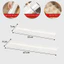 MARGREDY 4 cái / bộ Bảng chia ngăn kéo, Bảng sắp xếp lưu trữ ngăn kéo DIY tiết kiệm không gian, Lưới nhựa bền có thể điều chỉnh phân vùng sắp xếp lưu trữ đồ lặt vặt
