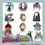 Set 60 Sticker Hoạt hình Ghibli studio Chống Nước Dán Laptop Vali Mũ Bảo Hiểm Sổ Tay