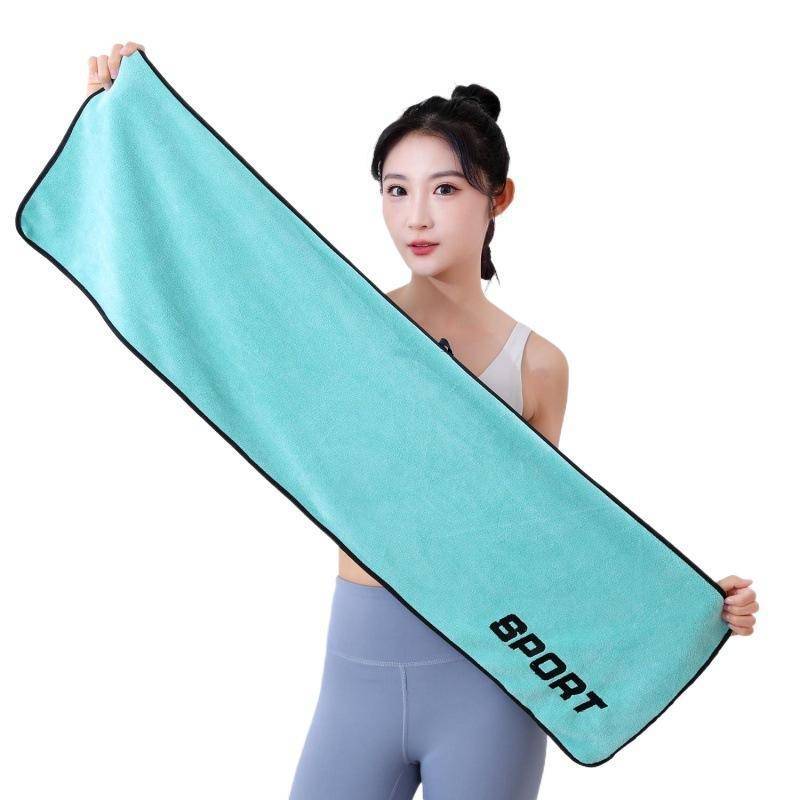 Khăn sợi siêu mịn 30x110cm thấm mồ hôi, tập gym/yoga/bãi biển, khô nhanh